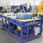 Máquina de embalaje de manguera de goma